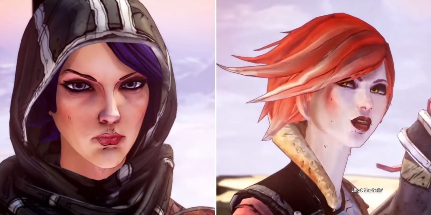 Borderlands: The Pre-Sequel - Athena and Lilith during the interrogation