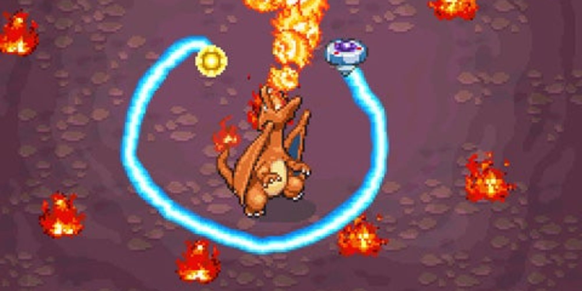 Pokemon Ranger Stylus Circle Gamplay Fire