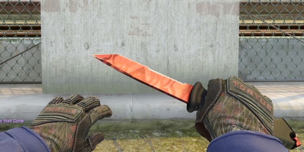 Ursus Knife Slaughter Minimal Wear from Counter Strike Global Offensive