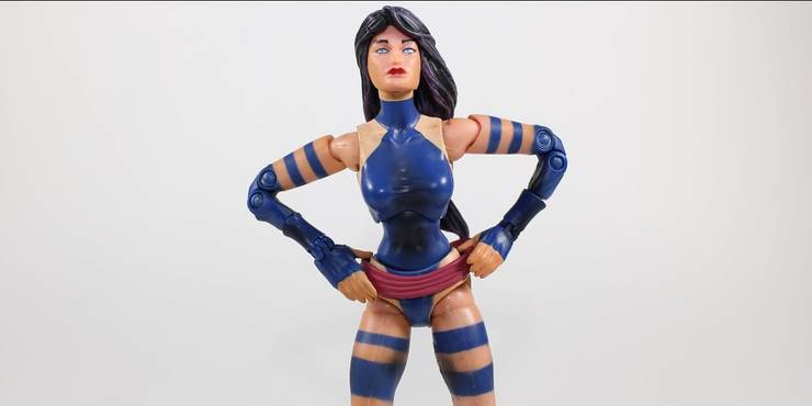 Crimson Dawn Psylocke Original Outfit colors