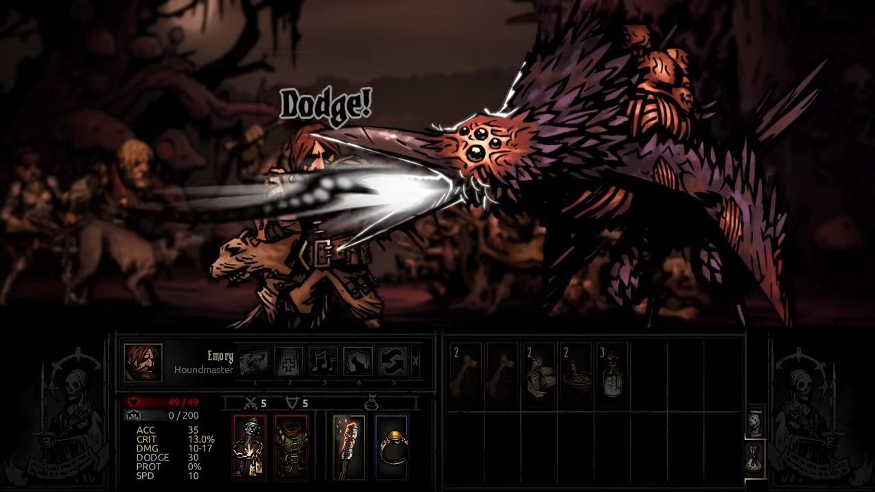 why does the shrieker keep coming back darkest dungeon