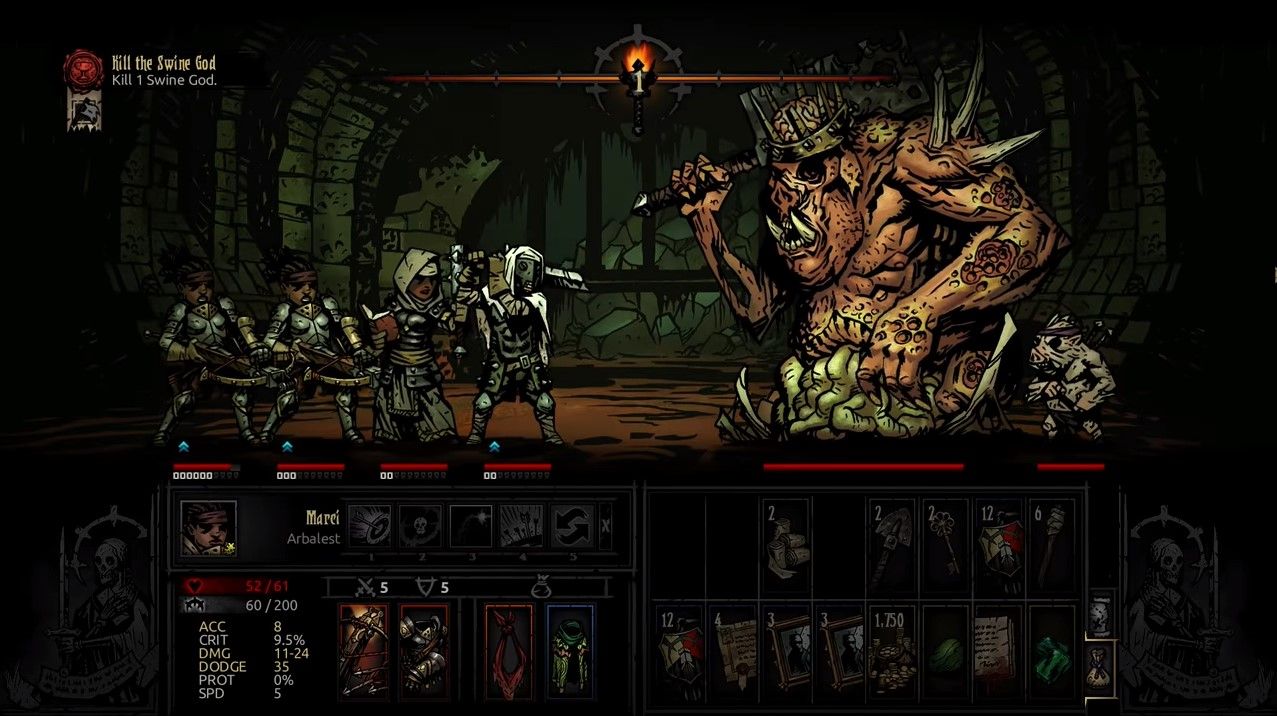 darkest dungeon why is swine prince level 1