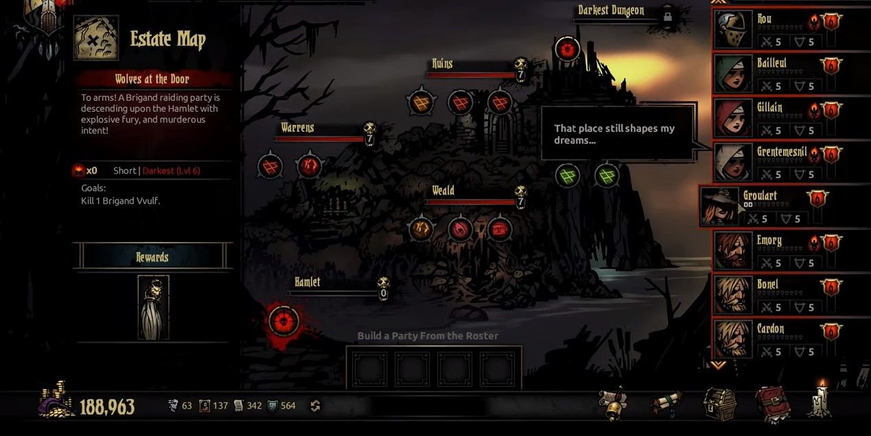 darkest dungeon wolves at the door before abuzz