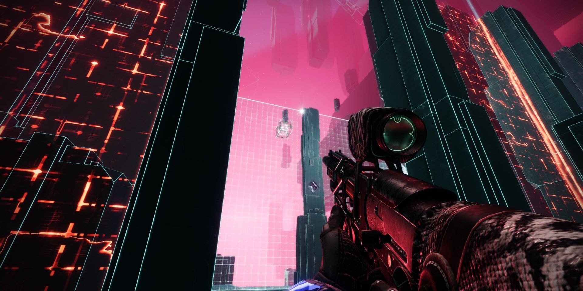 Destiny 2 Expunge Tartarus Vex Wall 5 Vex Cube 1