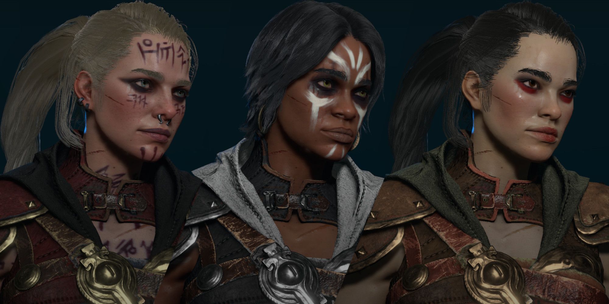 Diablo 4 Character Design Variations