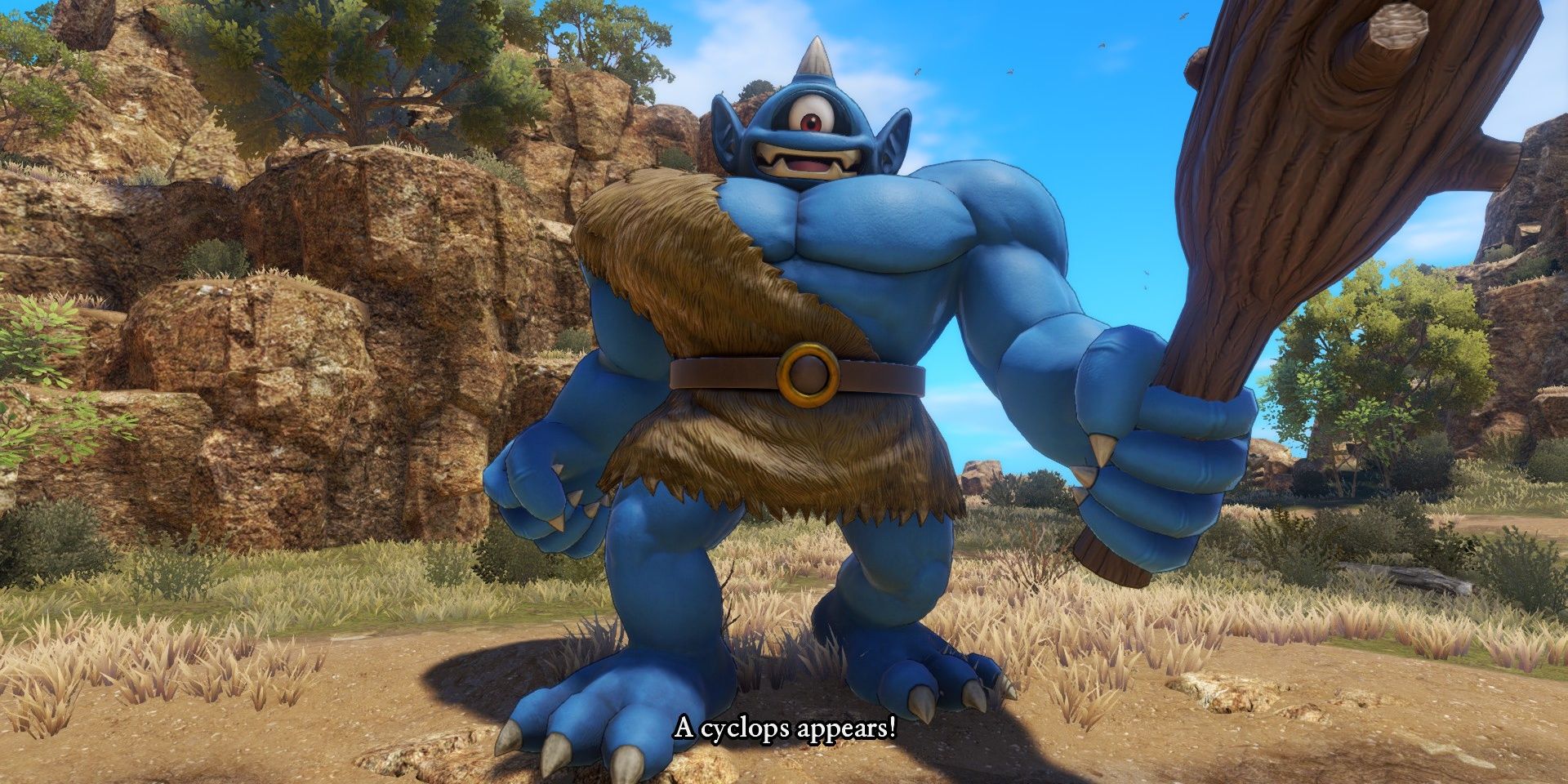A Cyclops appearing in Dragon Quest XI