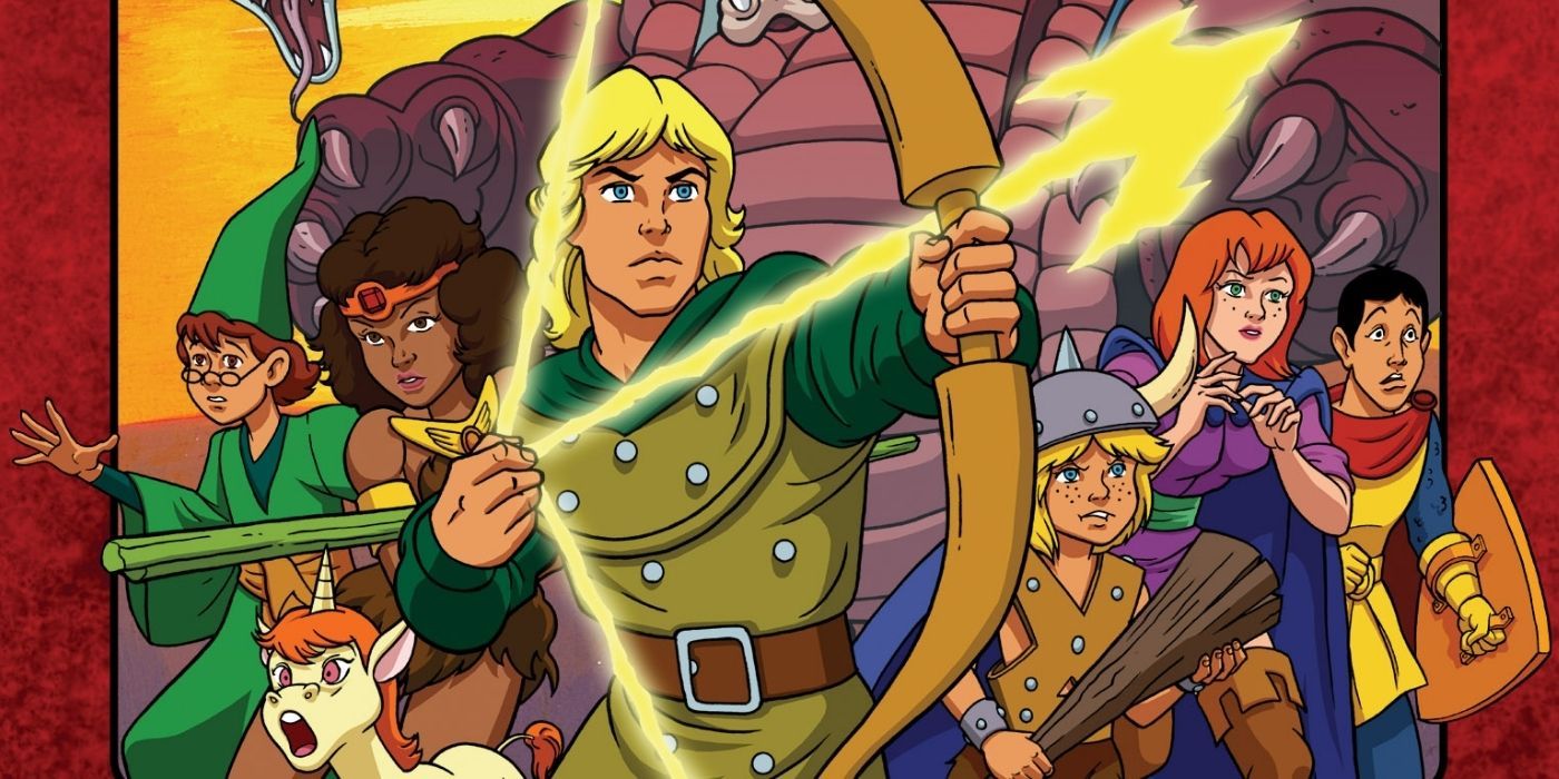 Dungeons and Dragons Cartoon Title Image Official Art