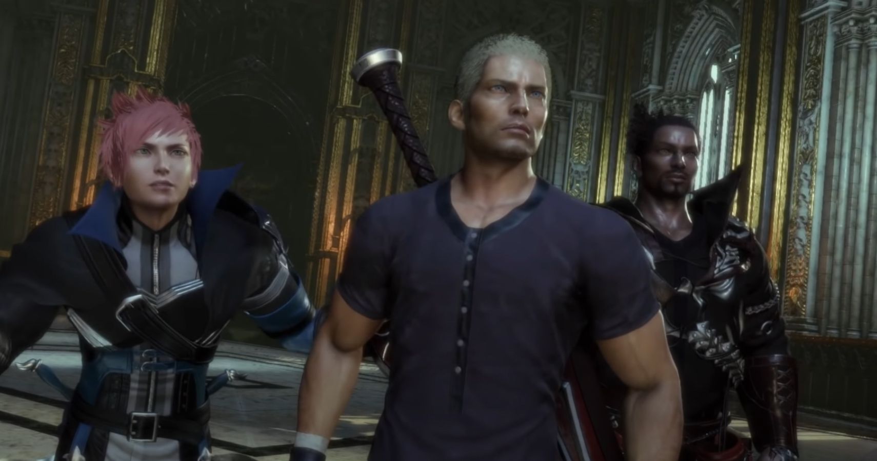 Final Fantasy Origin's all-male debut