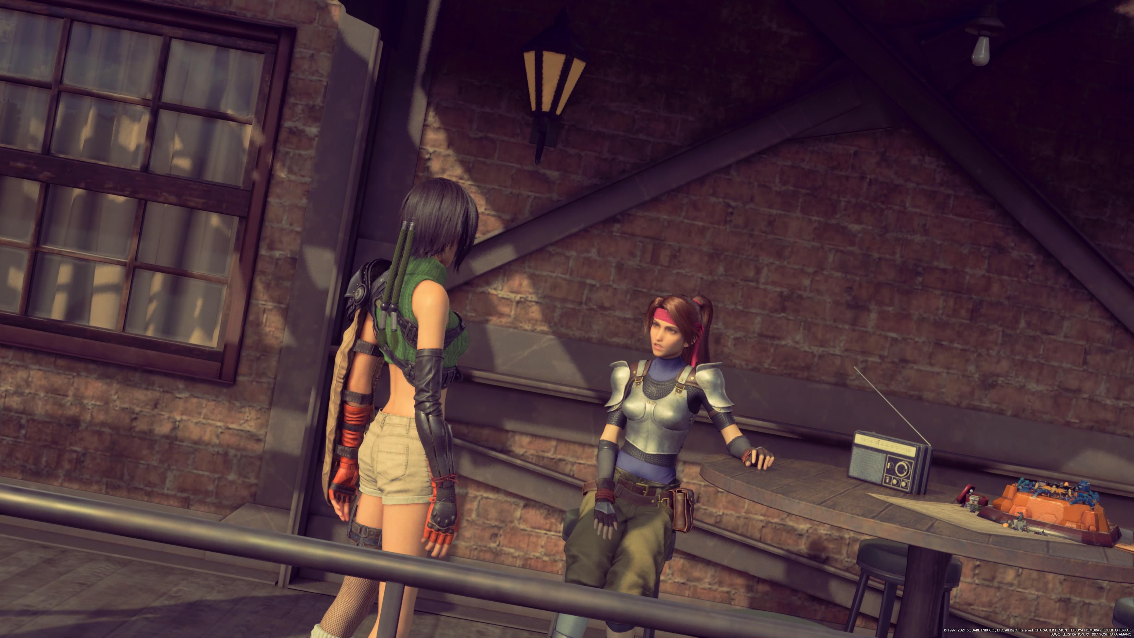 yuffie and jessie ff7r