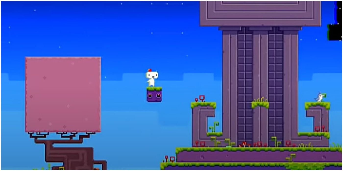 Fez on a tiny platform