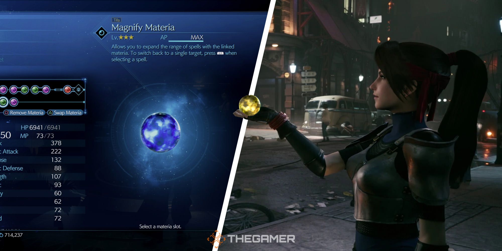 Final Fantasy 7 Remake How To Use The Magnify Materia