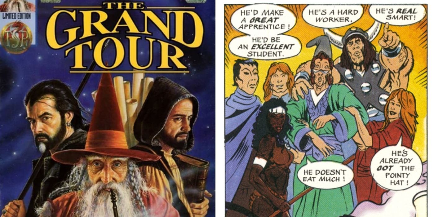 Forgotton Realms The Grand Tour Comic Book Featuring the Kids as Adults