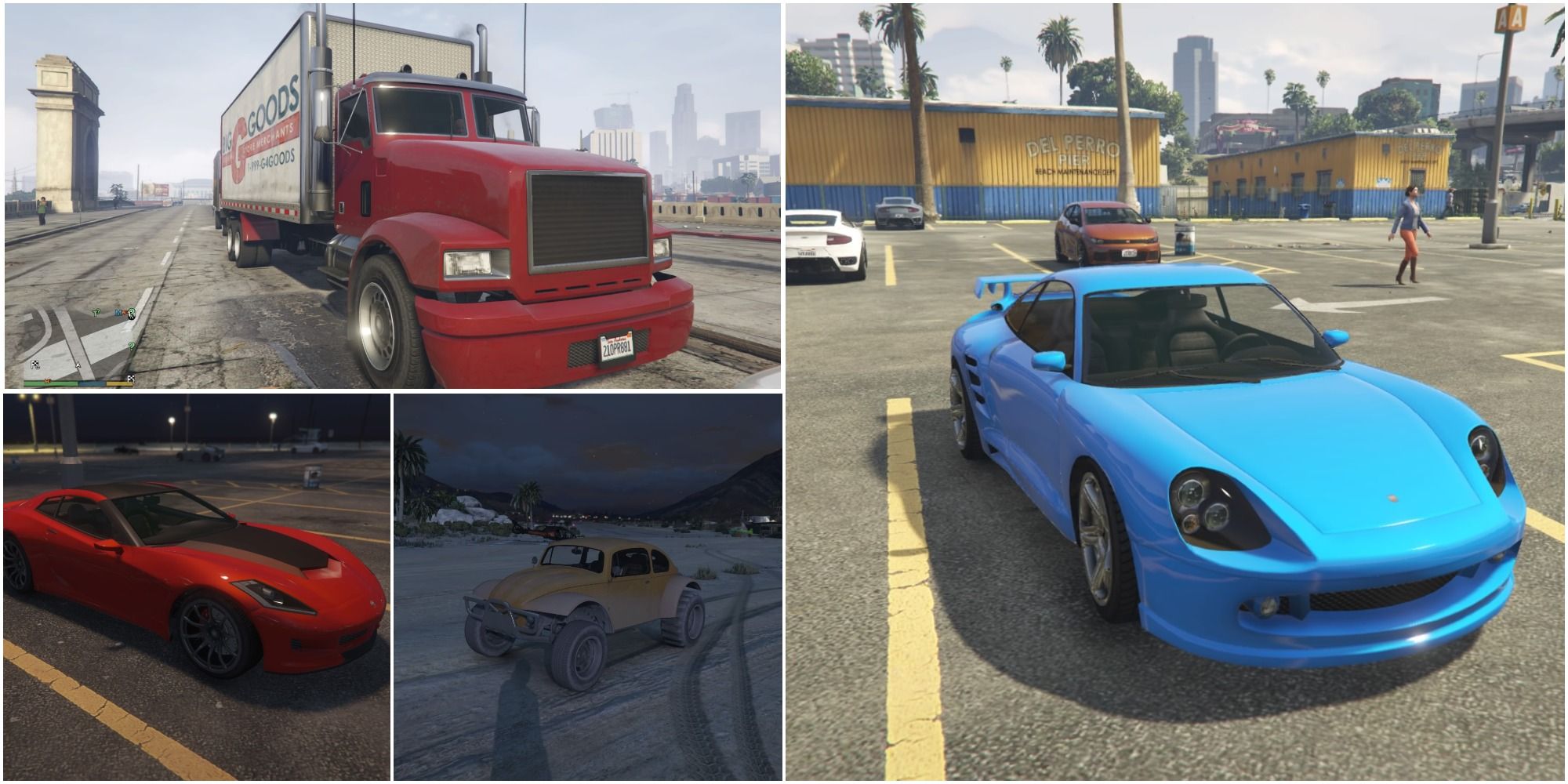 Grand Theft Auto 5 The Best Vehicle Spawn Locations