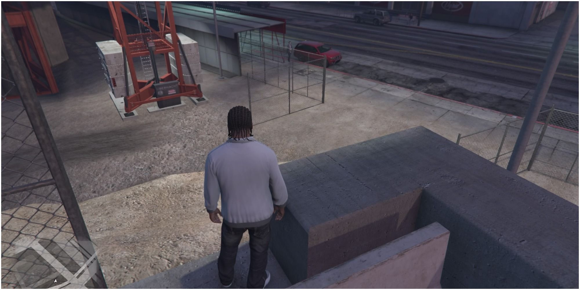 GTA V Lester Assassination Enzo Bonelli Construction Site Rear Entrance