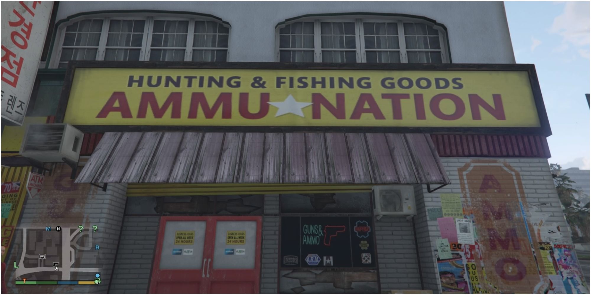 GTA V Small Ammu-Nation Store Front