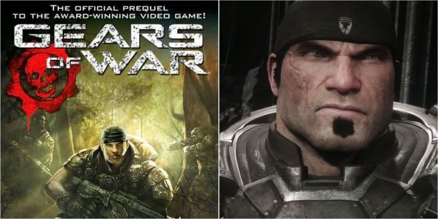 Gears Of War Split Image Of Gears Of War Aspho Fields Cover And Screenshot Of Marcus Fenix