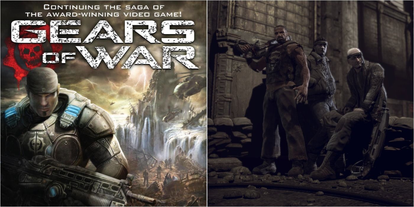 Split Image Gears Of War Jacinto's Remnant Cover and Screenshot Of Stranded 