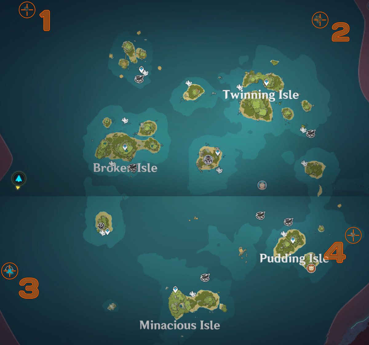 Final map for conches in genshin impact