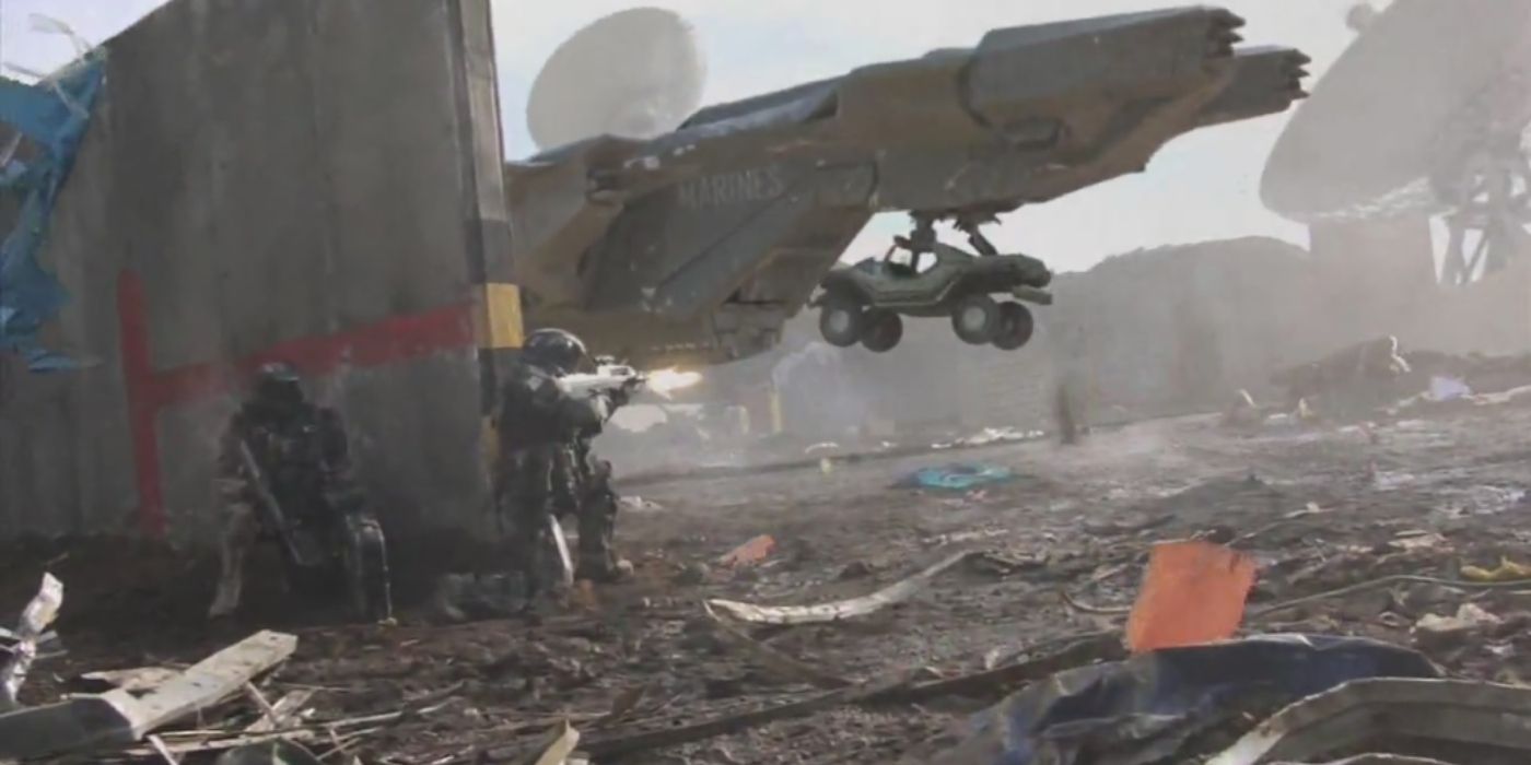 Halo Landfall - Image of UNSC Soldiers In Combat