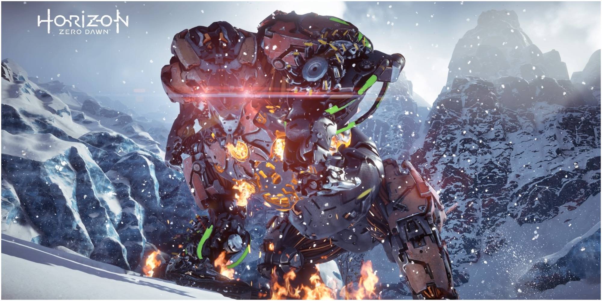 Horizon Zero Dawn Machines From Frozen Wilds And Base Game