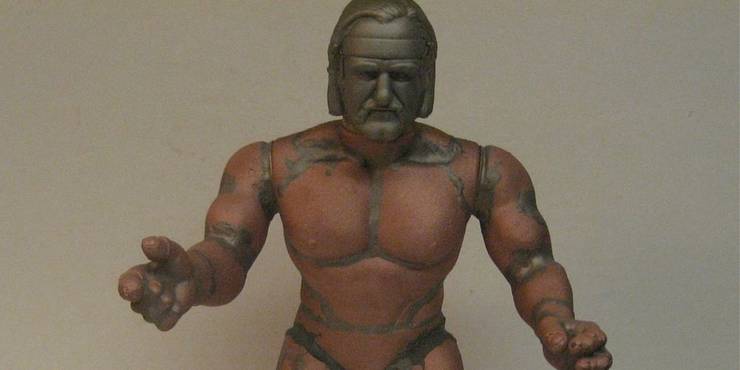 A prototype Hulk Hogan action figure