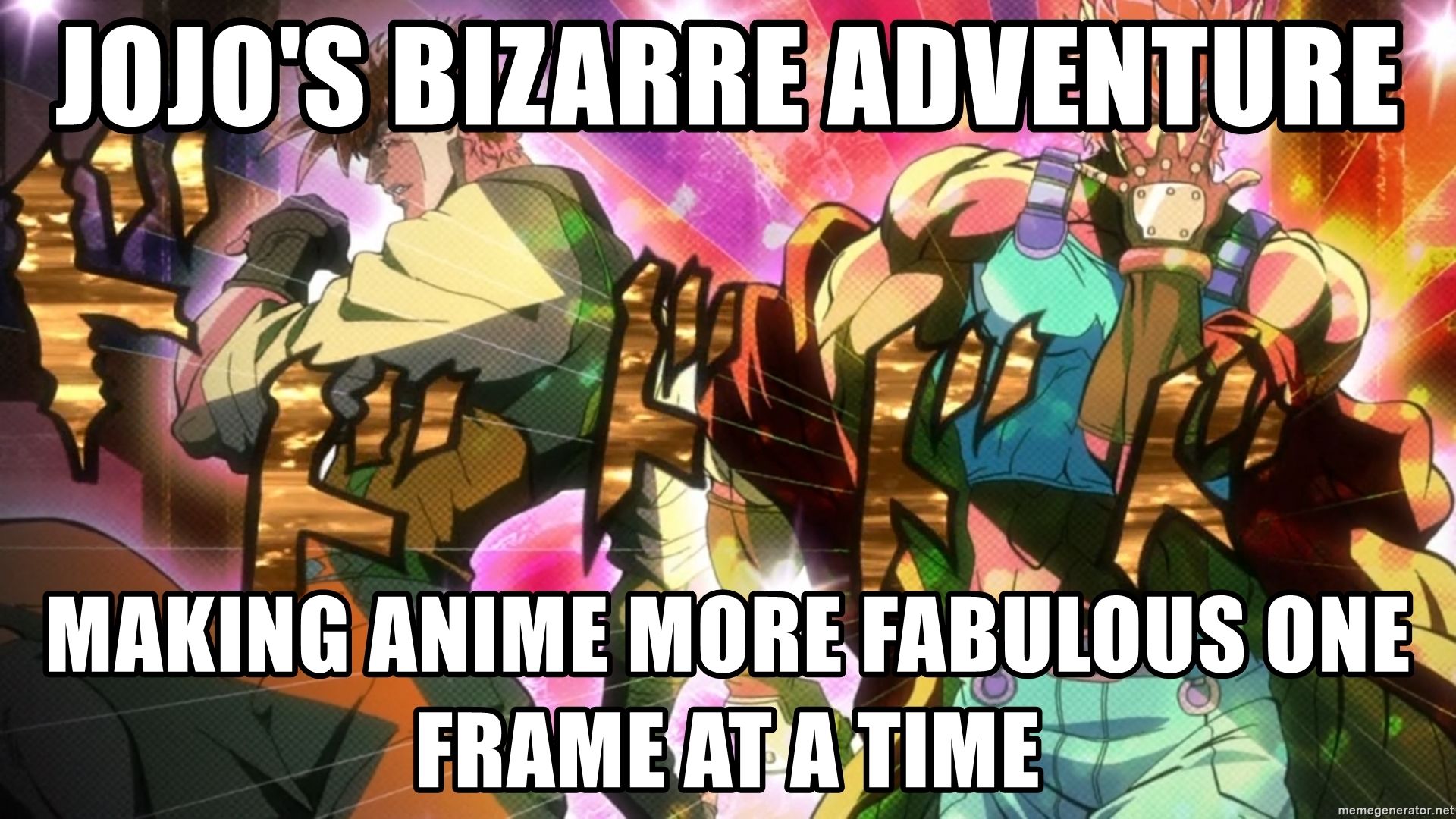 JoJo Bizarre Adventure Fabulous Meme - Joseph