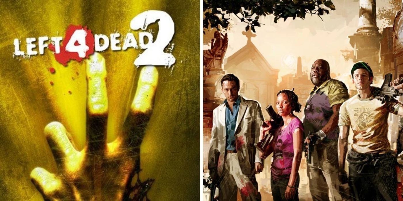 Left 4 Dead 2 Cover Art and Group Shot