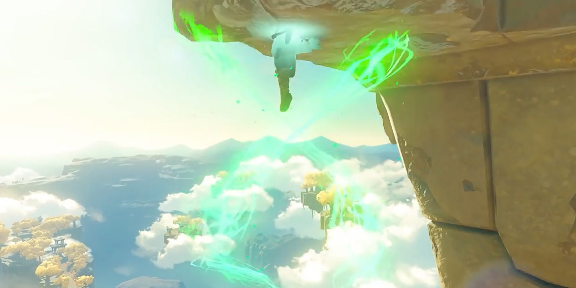 Legend Of Zelda Breath Of The Wild 2 Second Trailer - Link Using His New Arm To Phase Through Terrain