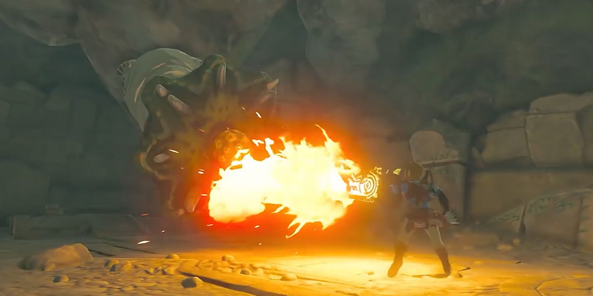 Legend-Of-Zelda-Breath-Of-The-Wild-2-Second-Trailer---Links-New-Flamethrower-Weapon-Or-Shield-1