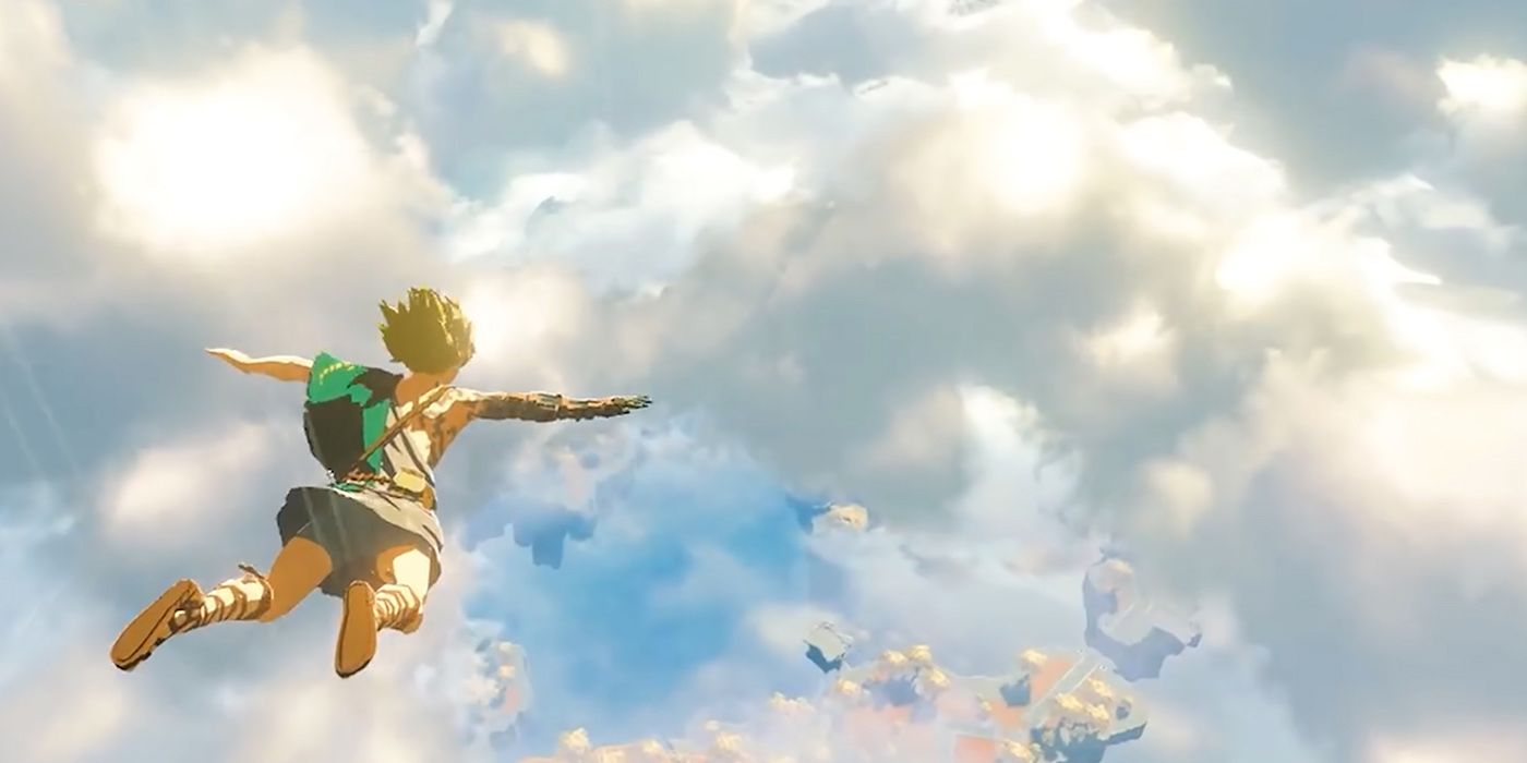 Legend Of Zelda Breath Of The Wild 2 Second Trailer - The New Sky Islands Seen From Above
