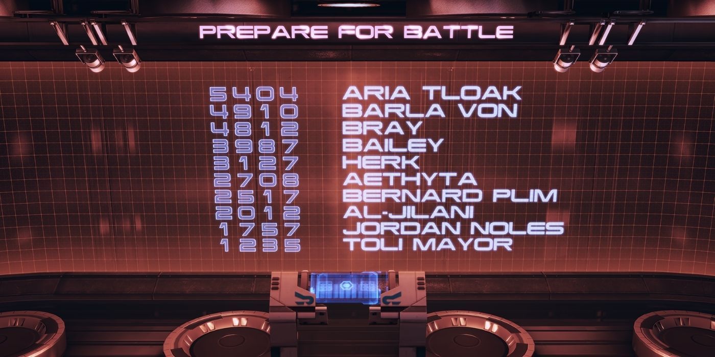 Mass Effect 3 Citadel DLC - Highscores at the Armax Arsenal Arena before Shepard has played