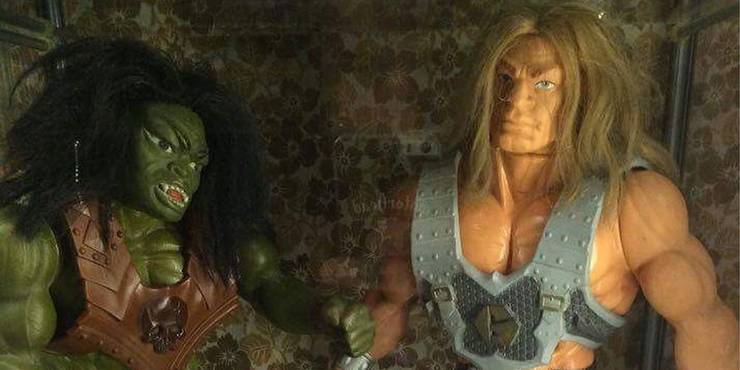 Megator He-Man action figure with Tytus