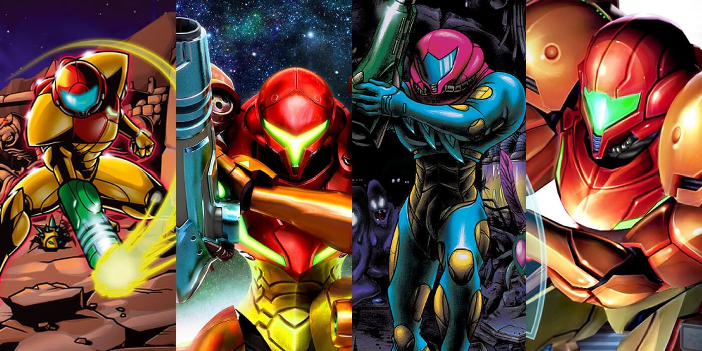 Metroid Game Split Cover Feature