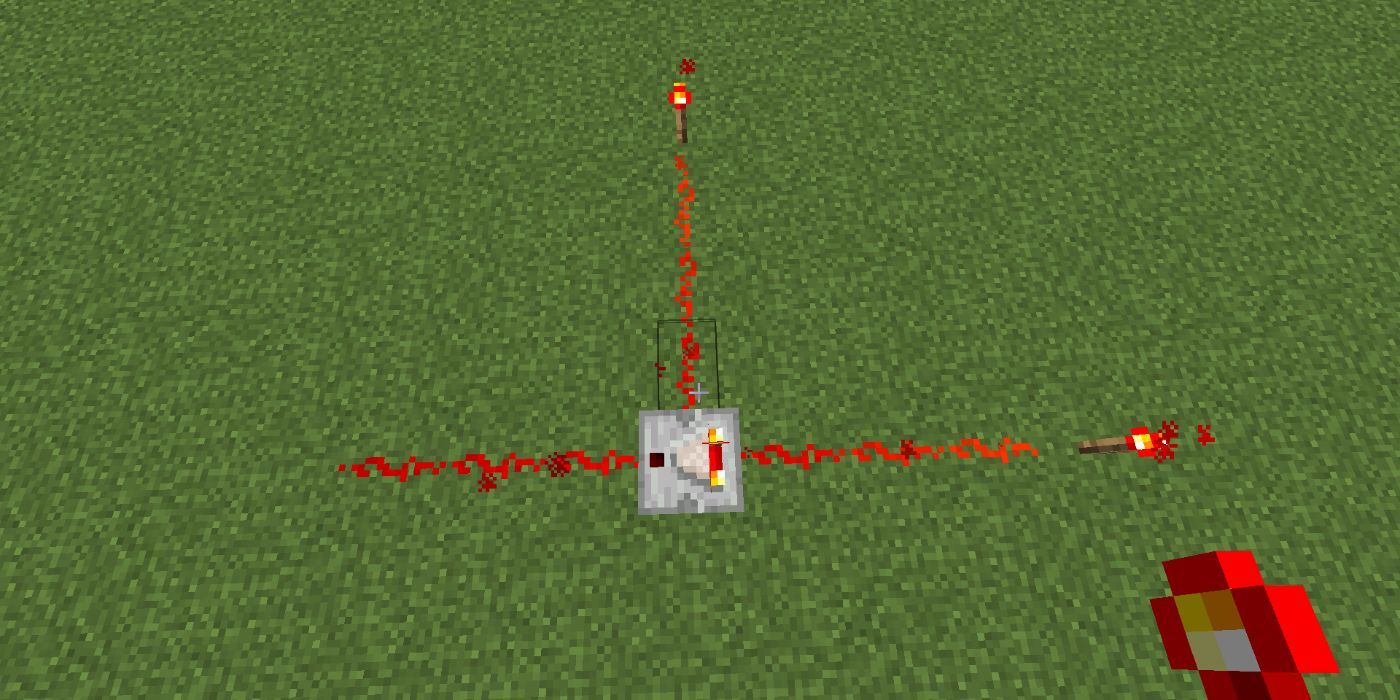 Minecraft Comparator Substraction Mode