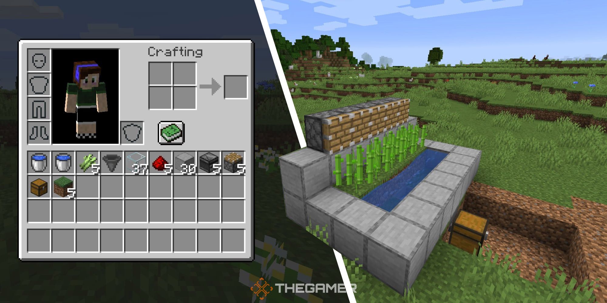 Minecraft: How To Make An Automatic Sugarcane Farm