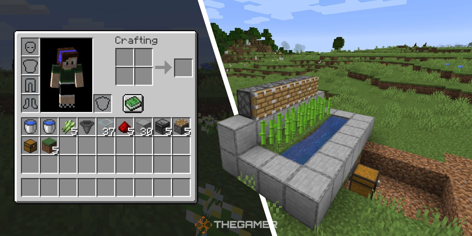 simple automatic sugarcane farm