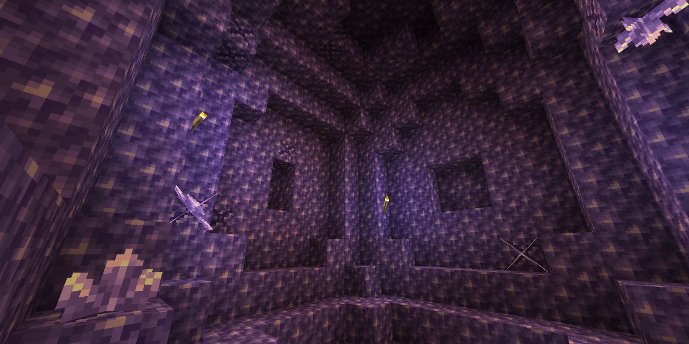 Minecraft Inside A Geode