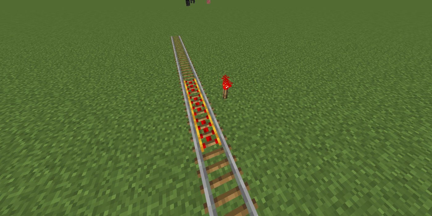 Minecraft Powered Rail