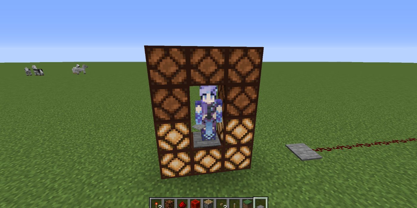 Minecraft Pressure Plate Signal