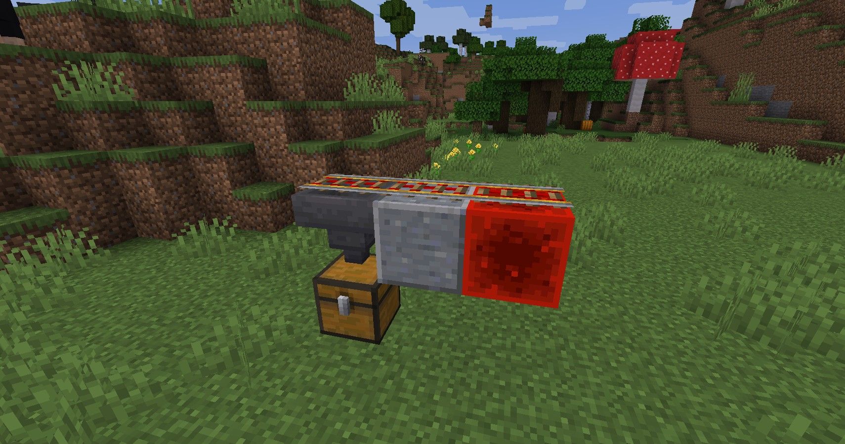 foundation blocks of Minecraft pumpkin and melon farmer