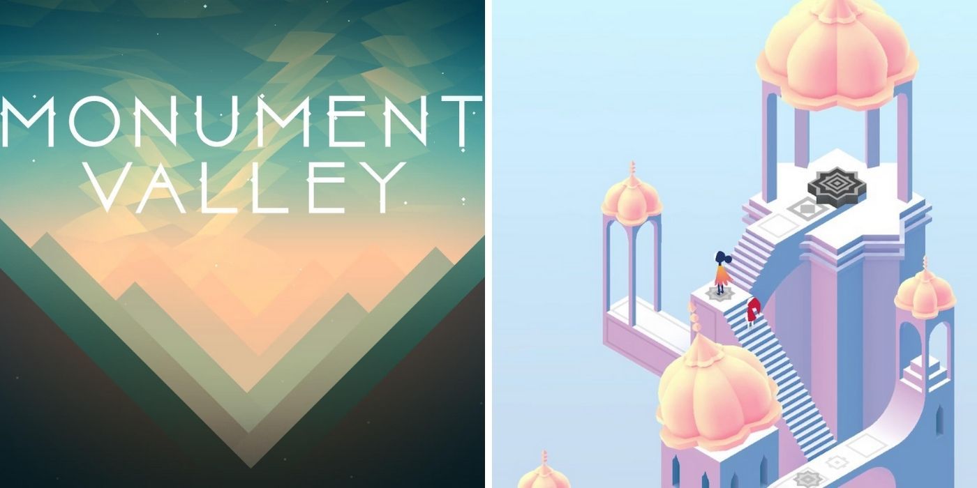 Monument Valley Game With Cover Art and Gameplay on Castle