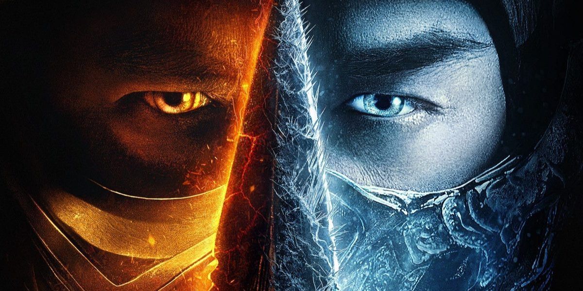 Scorpion and Sub-Zero from the Mortal Kombat 2021 poster