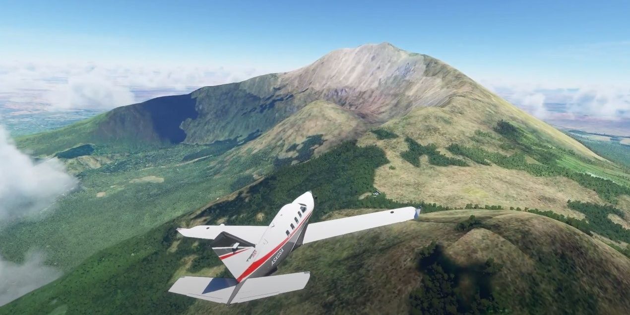 Mount Kilimanjaro Microsoft Flight Simulator 2020