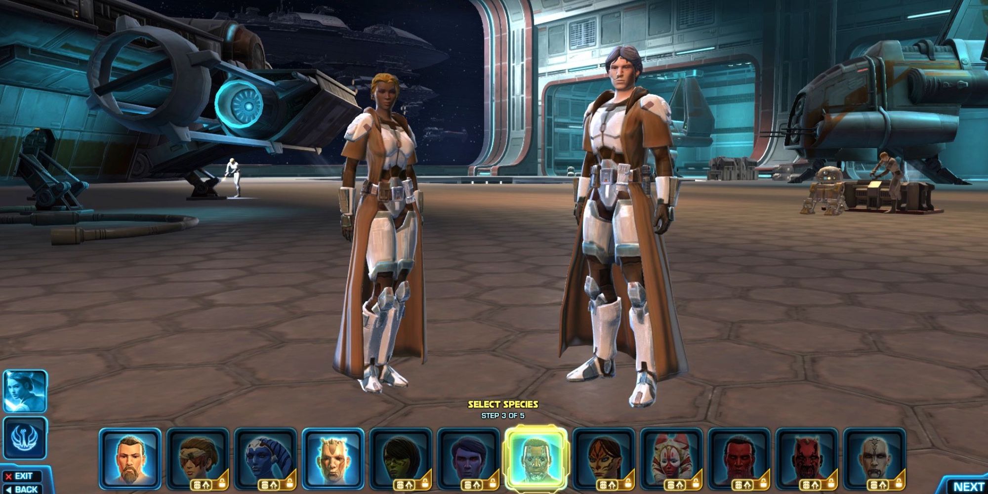 Old Republic Character Creation