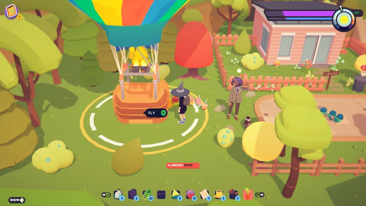 Ooblets using Gimble's Hot Air Balloon