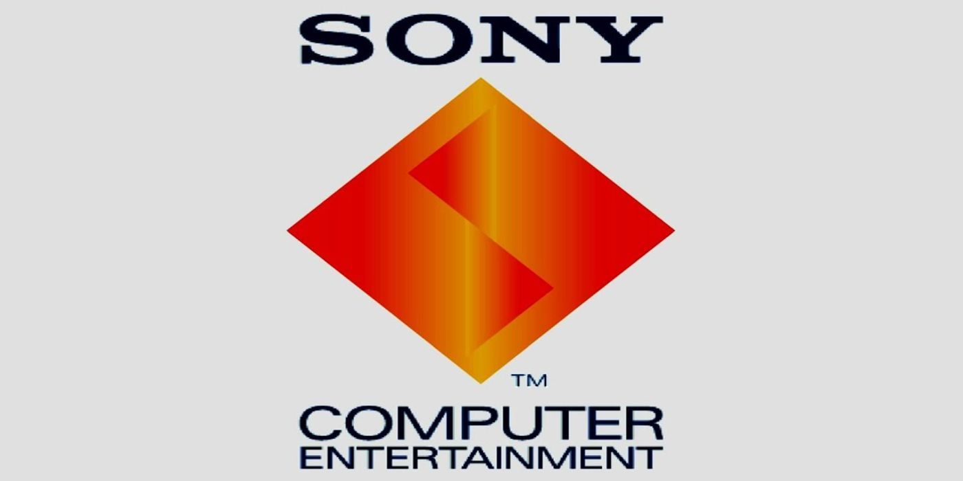 The orange diamond of Sony Computer Entertainment during the PS1 Startup screen
