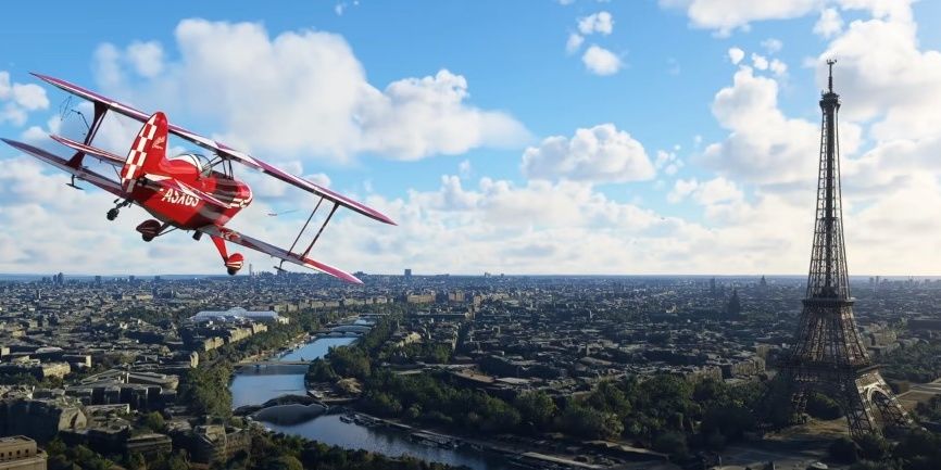 Paris Microsoft Flight Simulator 2020