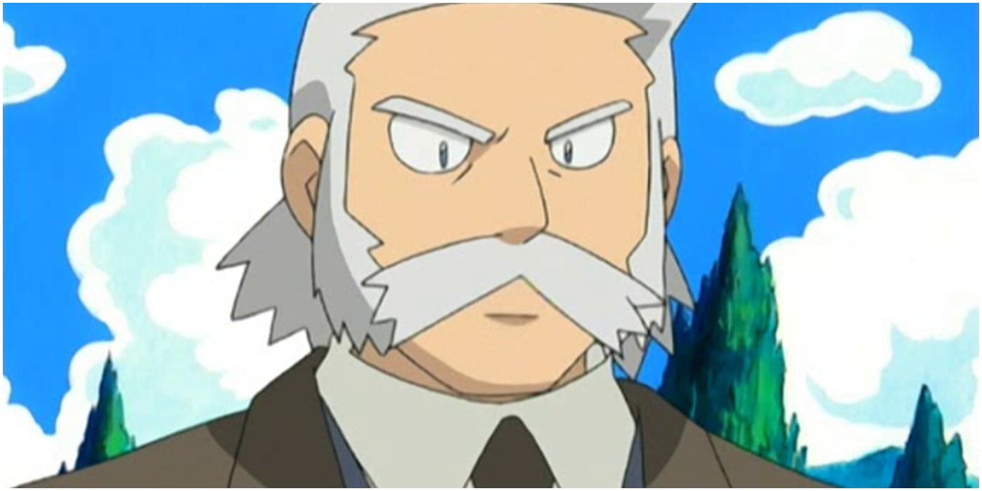 Pokémon Professor Rowan anime