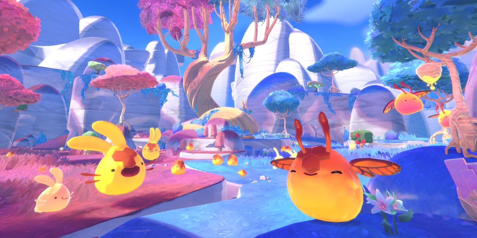 Honey Slimes in Slime Rancher 2