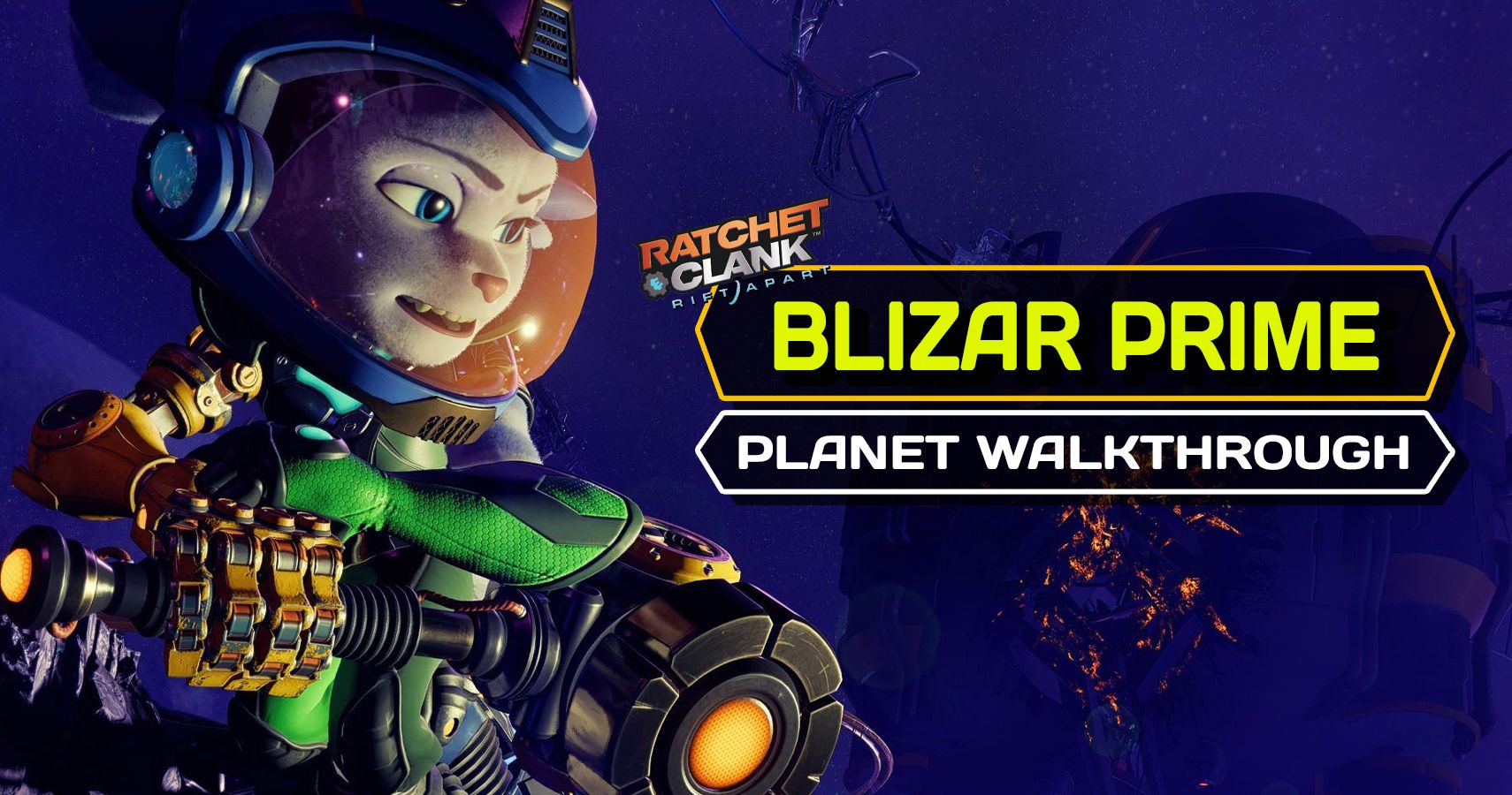 Ratchet and Clank Rift Apart Blizar Prime